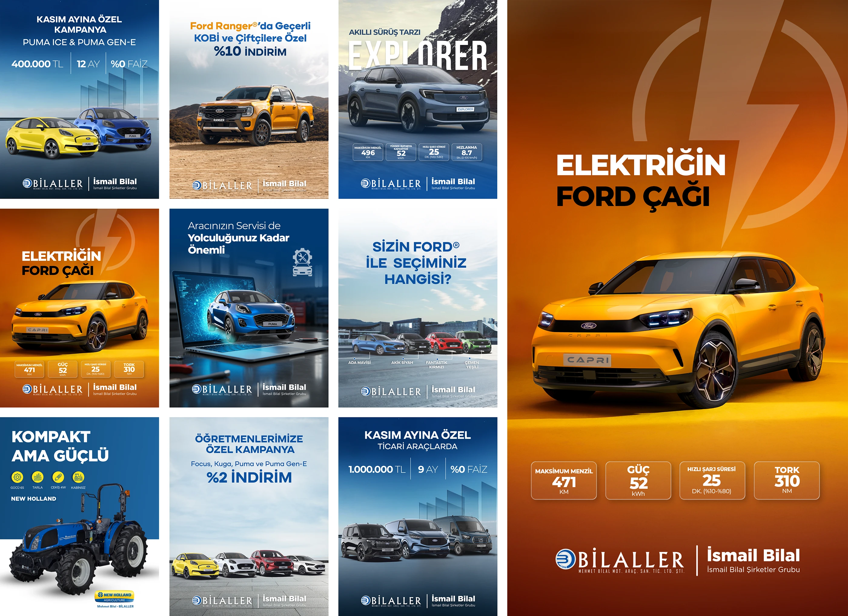 Ford social media design