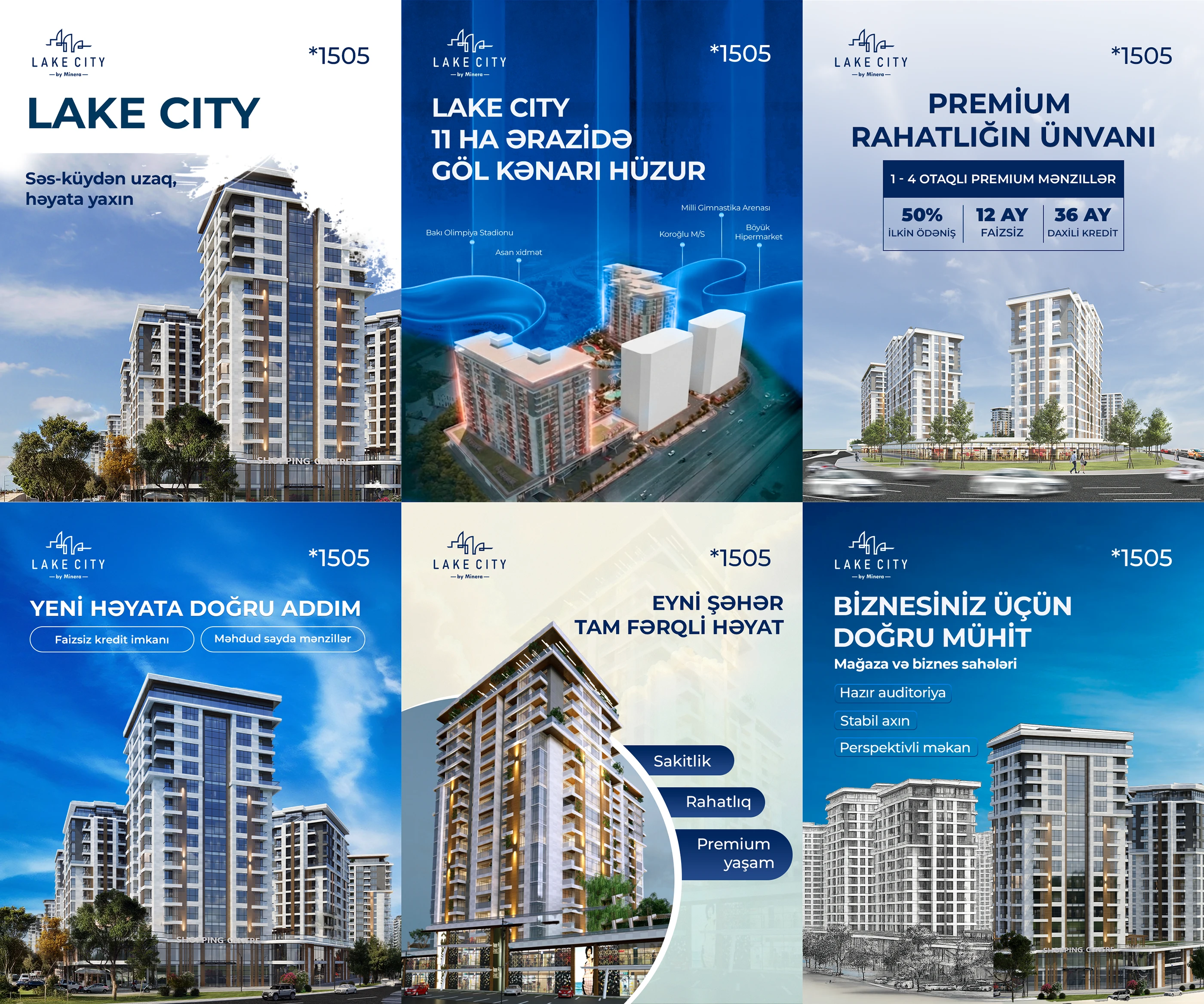 Lake City social media design
